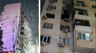 Abşeron Gənclər Şəhərciyində yanğın - FOTO - VİDEO 