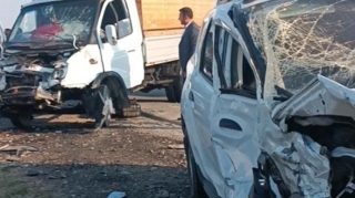 Tərtərdə ağır qəza - Ölən var - VİDEO