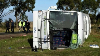 На юго-востоке Австралии 45 детей пострадали в аварии со школьным автобусом 