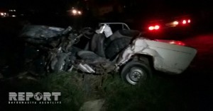 Bərdədə qanlı yol terroru: 3 gənc öldü - FOTO