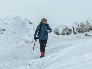 Yol qəzasında ölən Reyhanın atası da alpinistləri axtarır - FOTOLAR