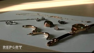 Evdən 1250 manatlıq qızıl-zinət və bəzək əşyaları oğurlanıb - FOTO