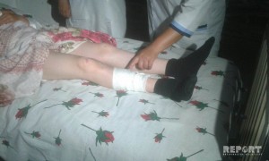 Ermənilər kəndimizi atəşə tutdu, 13 yaşlı uşaq yaralandı - FOTO