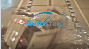 Avtomobil magistralda belə “uçdu” – REAL VİDEO – Bakıda