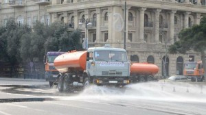 Paytaxtın küçə və prospektlərdə dezinfeksiya işləri aparılacaq