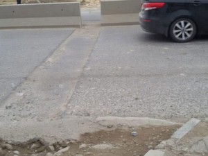 “Bir aydan sonra asfalt çökdü…” - FOTO