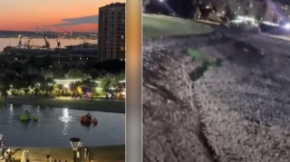 Bakıda məşhur parkda süni göl qurudulub - SƏBƏB  - VİDEO