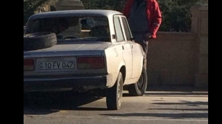 Bakıda iki minik avtomobili toqquşub, 1 nəfər xəsarət alıb - FOTO