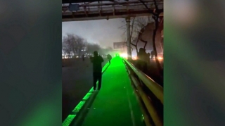 İranda etirazçılara qarşı yaşıl lazerdən istifadə olunub - KİV 