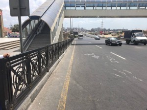 Sabunçu-Zabrat yolunun Heydər Əliyev prospekti ilə kəsişməsində yenilik - FOTO