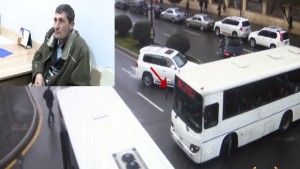 "Ərik arağı" içib avtobus sürən sürücü həbs edildi - VİDEO