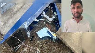 “Mpay” ödəmə terminalından oğurluq etdi 