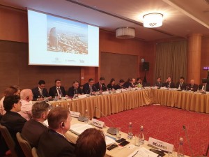 Bakıda Beynəlxalq Nəqliyyat Forumunun Avtomobil Nəqliyyatı qrupunun iclası keçirilir - FOTO