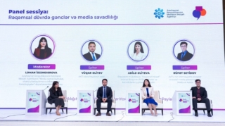 “Rəqəmsal dövrdə gənclər və media savadlılığı” adlı panel sessiya təşkil edilib  - FOTO