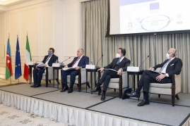 Gömrük Komitəsinə dəstək tvinninq layihəsinin yekun konfransı keçirilib - FOTO