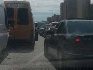 Bakı-Sumqayıt yolu bağlandı - FOTO