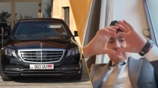 Paşinyan avtomobilinin nömrəsini dəyişdi: belə olacaq – FOTO 