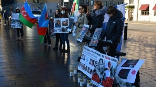 Helsinkidə erməni terroruna etiraz edilib