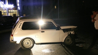 Naxçıvanda yol qəzası zamanı iki nəfər xəsarət alıb 