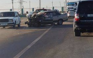 Beş ay əvvəl ailə quran cütlük qəzaya düşdü - Ər öldü