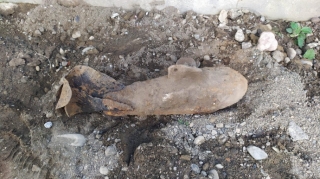 Lənkəranda aviobomba aşkar olunub - FOTO