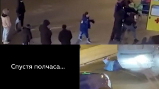 Rusiyada gənc oğlanı yarım saat ərzində iki dəfə avtomobil vurub - VİDEO 