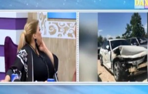 Mətanətin qızı AĞIR QƏZAya düşdü: gözü cırıldı - FOTO