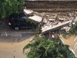 Güclü yağış uçquna səbəb oldu – FOTO + VİDEO