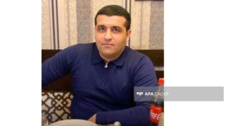 Qəzada ölən polis zabitinin FOTOLARI 