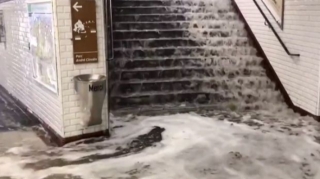 Parisdə leysan:  Metrostansiyalar bağlandı – VİDEO 