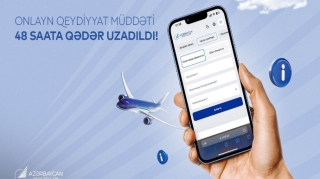 AZAL sərnişinləri üçün onlayn qeydiyyat imkanlarını genişləndirir 