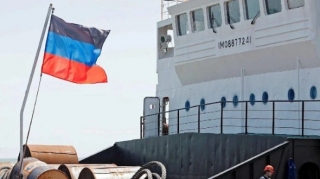 İlk yük gəmisi Mariupoldan Rusiyaya yola düşüb 