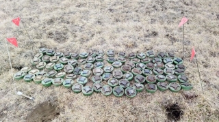 За последние два дня в Кяльбаджаре и Дашкесане обнаружено 153 мины  - ФОТО