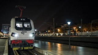 Bakıdan 6 il sonra Tbilisiyə ilk qatar yola düşdü - VİDEO 