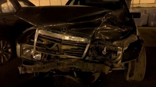 В Баку произошла цепная авария - ВИДЕО