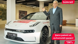 “Bakcell”in lotereyasında 7-ci lüks avtomobil uduldu 