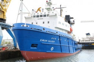 “Ehram Xalıqov” təchizat-yedək gəmisi əsaslı təmir olunub - FOTO