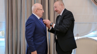 Prezident Qurban Qurbanova “Dostluq” ordenini təqdim etdi - FOTOLAR 