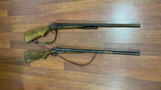 Kürdəmir sakinindən sənədsiz ov tüfəngi aşkarlanaraq götürülüb  - FOTO