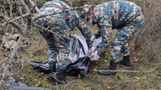 Daha 1 erməni hərbçinin meyitinin qalıqları təhvil verildi