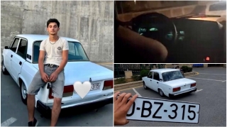 Yaşayış ərazisində “sağ-sol” edib ictimai asayişi pozan sürücü - 60-BZ-315   - VİDEO