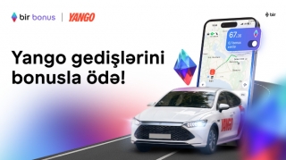 Yango ilə səyahətlərinizi Bir Bonus-la ödəyin, pulunuz cibinizdə qalsın! 