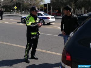 Sumqayıtda növbəti reyd: sürücülərə xəbərdarlıq olundu - FOTO