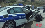 Yol polisinin törətdiyi qəzanın VİDEOsu yayıldı