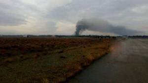 İranda "Boeing-707" təyyarəsi qəzaya uğrayıb, ölənlər var – FOTO