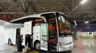 Bakı-Laçın reysi üzrə ilk avtobus yola düşdü 