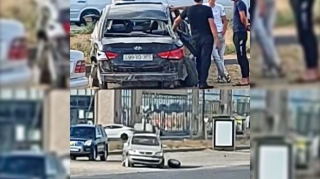 Lökbatanda zəncirvari qəza: Üç avtomobil sıradan çıxdı, bir nəfər öldü   - VİDEO