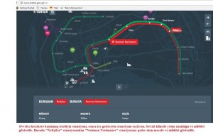 Bakı Metropolitenindən yeni xidmət - Sxem