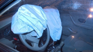 Sabirabadda yol qəzası zamanı iki nəfər xəsarət alıb 