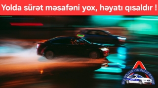 Превышение скорости - главная причина тяжелых ДТП: обращение ГУГДП к водителям 